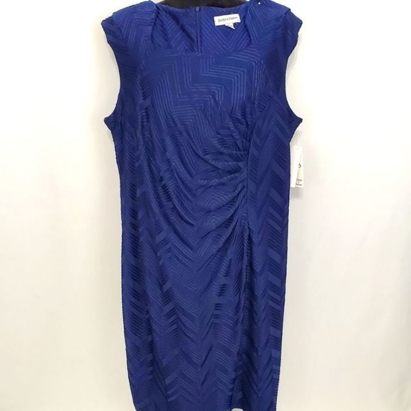 Shelby & Palmer Dresses & Skirts - Shelby & Palmer Dress with Off-Center Rouching (D351) Size 22W